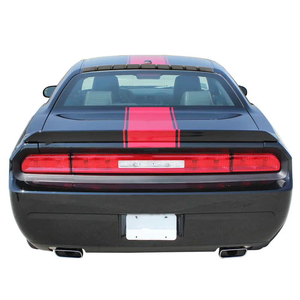 Shark Fin Roof Vane Spoiler Wing for Dodge Challenger 2008-2023 IKON Style