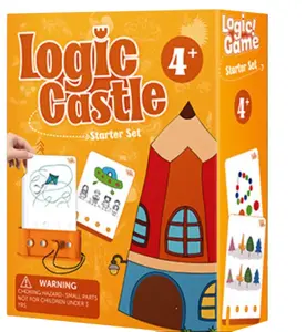 Logic Castle educational card toy for toddler