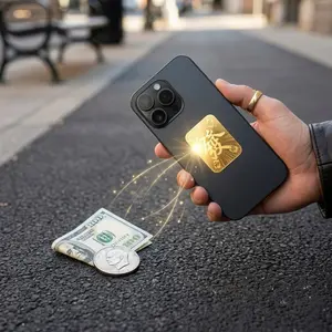 Lucky "FA" Manifestation Card - Eastern Feng Shui Amulet for Positive Energy & Good Vibes