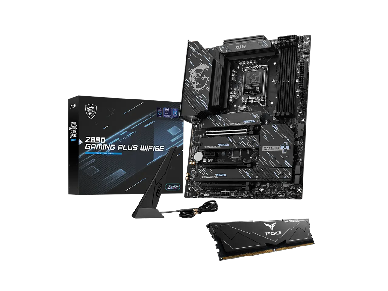 MSI Z890 Gaming Plus WiFi II Bundle - Motherboard & 16GB memory Kit