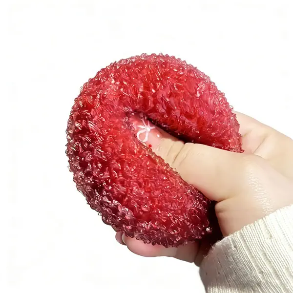 Handmade Crystal Mochi Squishy Squeeze Ball Squishies - Soft Fidget Toys for Neurodivergent Kids, Mental Health & Holiday Gifts, Anxiety Relief, Fine Motor Skills Practice, Classroom Rewards, Mental Health Gifts, Squishy Stress Balls, Stress Relieving Too