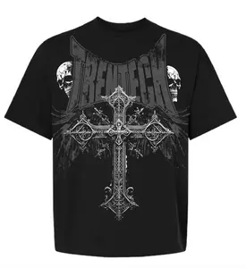 OVERSIZED (PUMP COVER) "SKULL & CROSS"