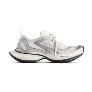 Balenciaga Circuit Sneaker White Silver