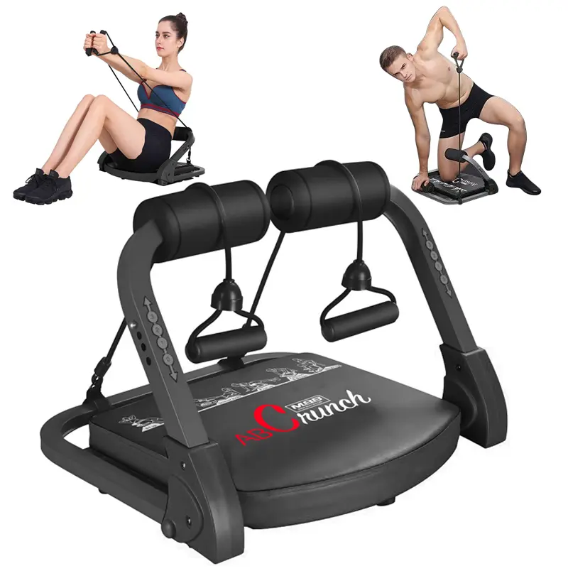 Magic BB Ab Workout Machine,Foldable Core and Abdominal Trainer, Sit Up&Push Up & Exercise Equipment, Ab Crunch Machine for Stomach Workout, Ab Core Trainer Abdominal Machine for Home Gym tiktokshopbacktoschool