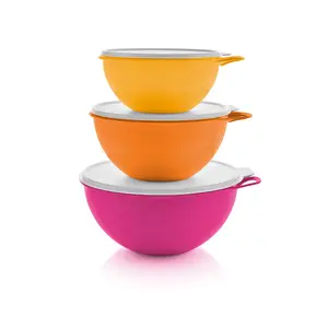 Tupperware Thatsa Bowls | Set of 3 | Airtight, Leakproof Mixing Bowls