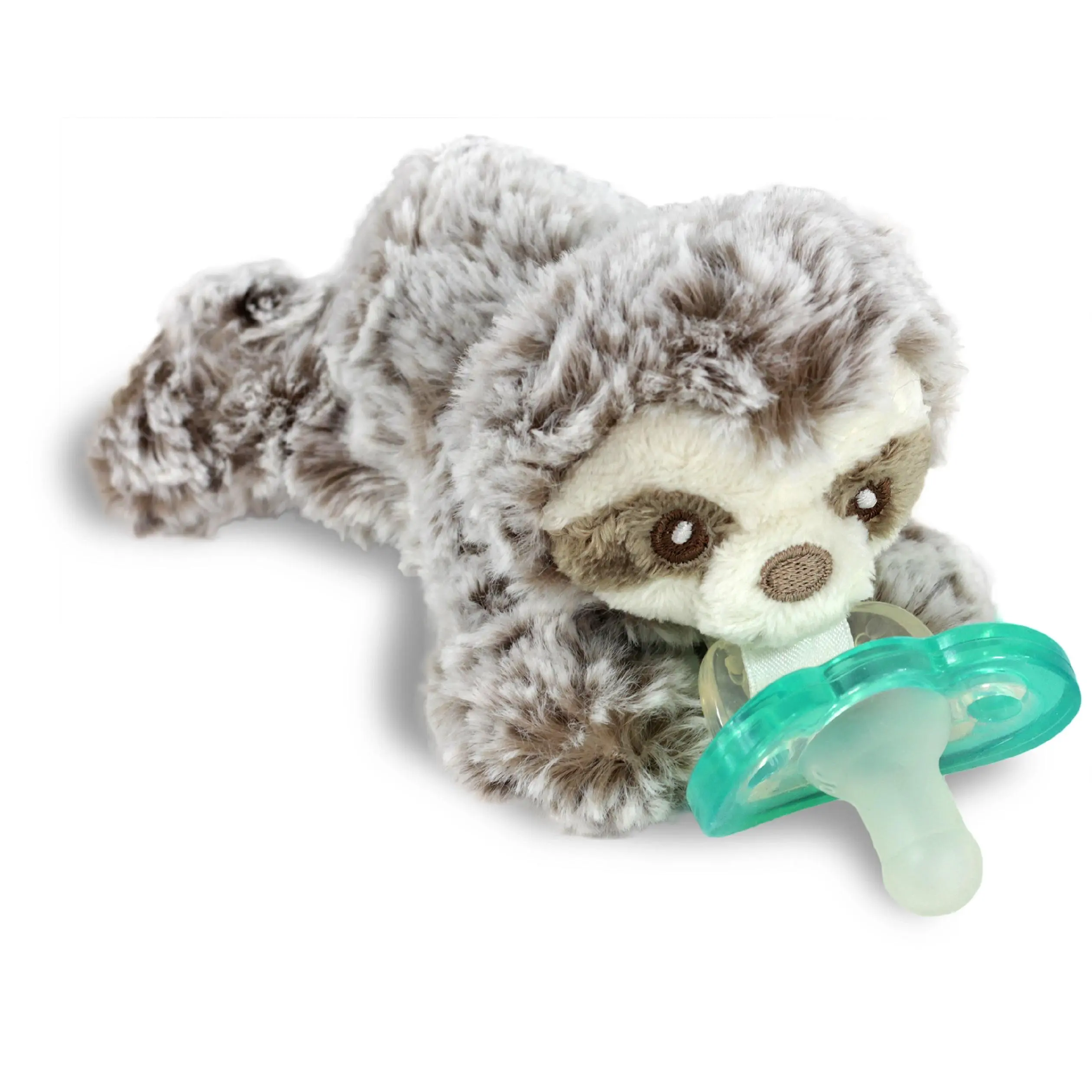 RaZbaby JollyPop Pacifier, Detachable Baby Pacifier, 100% Medical Grade USA Made Silicone, Lightweight, Easy to Clean, Ideal for All Ages 0M+