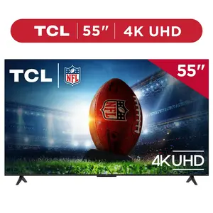 TCL 55” Class 4-SERIES 4K UHD HDR Smart TV with Roku TV (Wi-Fi, RF, USB, Ethernet, HDMI) Television - (55S451)