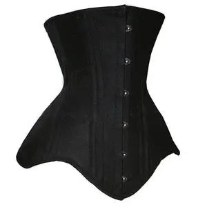 Women's Gothic Slim Fit Tight Corset Waist Trainer Tummy Tuck Shapewear for Sexy Look Womenswear Check