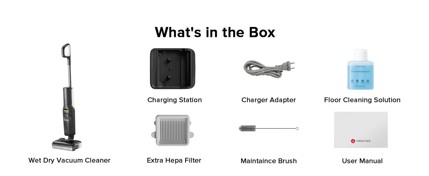 Roborock F25 LT Wet Dry Vacuum Cleaner and Mop (F25 Series), 194°F High temperature Self Cleaning & Hot Air Flash Drying,  20000Pa Cordless Vacuum Mop Combo, 180° Lie-Flat Hard  Floor Cleaner, Edge to Edge Cleaning #TikTokShopSpringGlowUp #NewDropsForYou