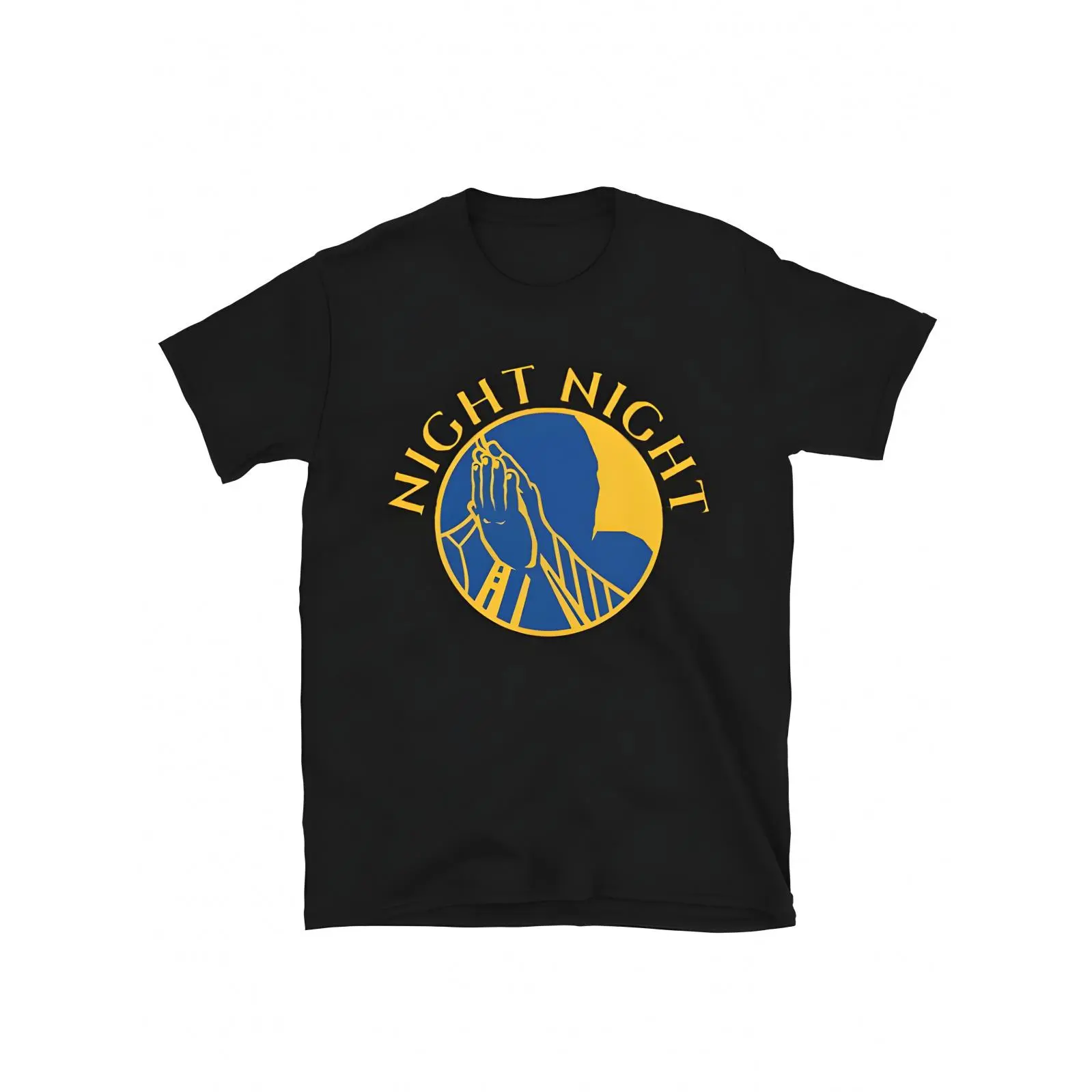 Night Night Steph 30 GSWarriors Basketball T-Shirt-Casual Shirt, Unisex Shirt, Summer Short-sleeved Retro High-quality Cotton Men's T-shirt, Black Tee Printed