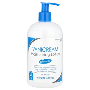 Vanicream Moisturizing Lotion, For Sensitive Skin, Fragrance Free, 16 oz (453 g)