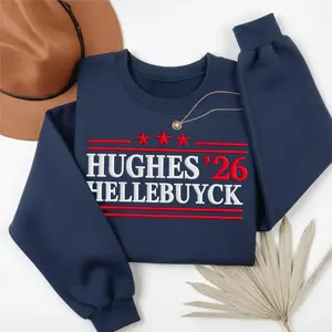 Embroidered Team USA Hockey 26 Sweatshirt, Jack Hughes Shirt, Ice Hockey Lover Gift,Vintage Hockey Fan Crewneck, Ice Hockey Inspired Sports Pullover, Cozy Game Day Sweater Gift for Hockey Lovers