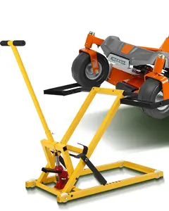 Hydraulic Lawn Mower Lift Jack, for Garden Tractors, 26-1/2 in Lift Height, 500lb Lifting Capacity, for Mower Blades Cleaning Replacing Maintenance