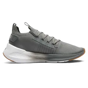 PUMA Mens Softride Symmetry Fuzion Fade Lace Up Sneakers Shoes Casual - Grey