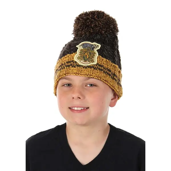 Hufflepuff Pom Beanie