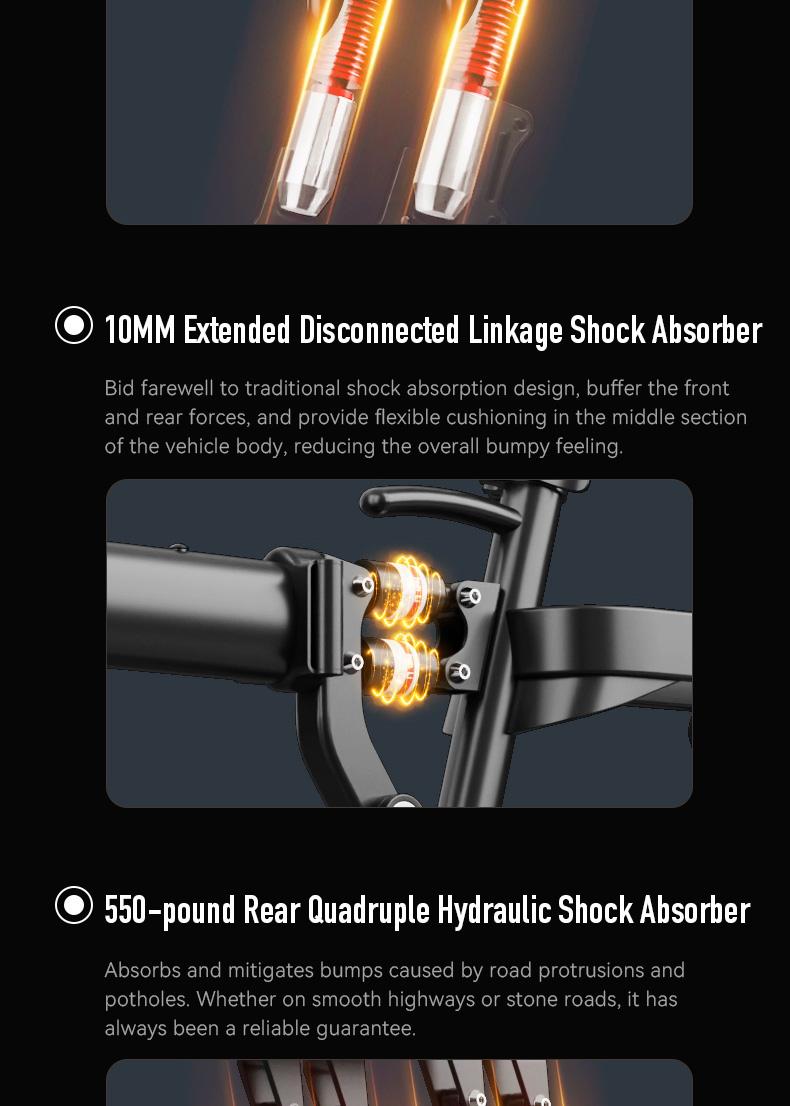 Electric Folding Bicycle 500W Motor 14-Inch Tires 48V 15Ah Battery 30-Mile Range Certified Shock Absorption Smart Urban Bike 1000W Peak Power 100KM Range Foldable with 16-Level Shock Absorption System Commuter Ebike Suspension Ebike Brakes Electric Folding Bicycle 500W Motor 14-Inch Tires 48V 15Ah Battery 30-Mile Range Certified Shock Absorption Smart Urban Bike 1000W Peak Power 100KM Range Foldable with 16-Level Shock Absorption System Commuter Ebike Suspension Ebike Brakes