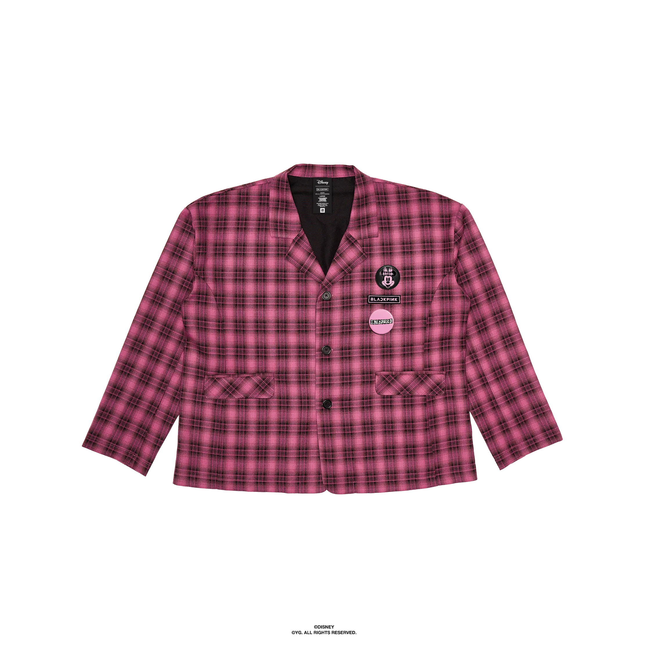 Disney x BLACKPINK Plaid Jacket
