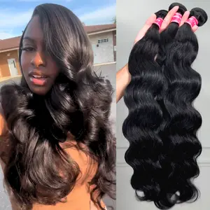 UNice Body Wave Human Hair Bundles Brazilian Virgin Hair Weave Extensions Sew in Bundles Straight Water Wave Kinky Straight #SpringStatements