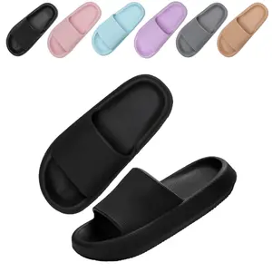 Cloud Slippers for Women and Men, Pillow Slippers Super Soft, Thick Sole Slides for Women with Anti-Skid Sole