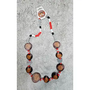 Single Buckeye Necklace