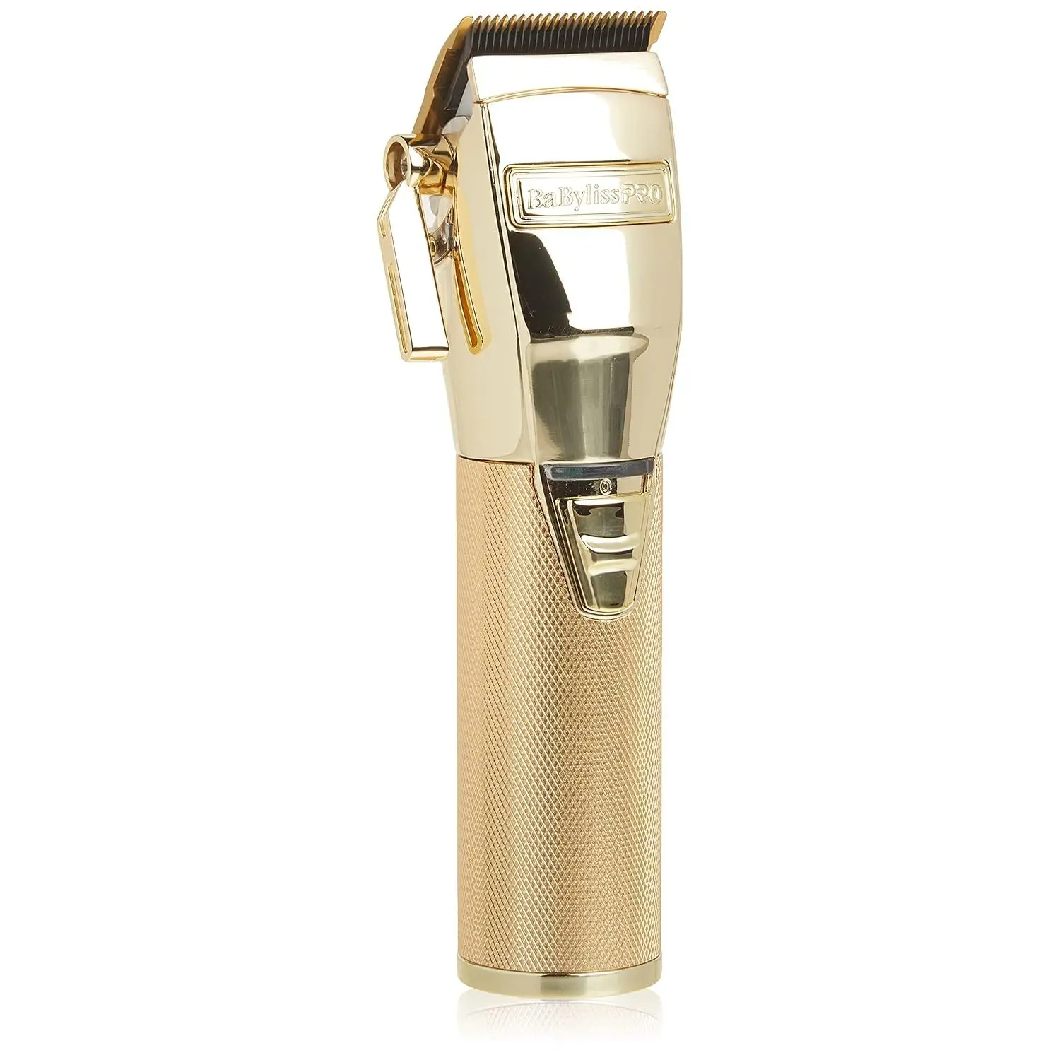 BaBylissPRO GOLDFX Professional Barbering Hair Clippers - High-Speed Titanium Blade, High-Torque Brushless Motor, 2-Hour Run Time, Cord/Cordless, Lithium Ion, Dual Voltage, Speed-Enhanced Hair Styling Tool