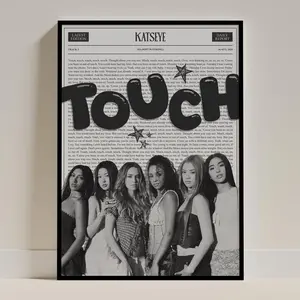 Katseye "Touch" (SIS Album) Poster | No Framed