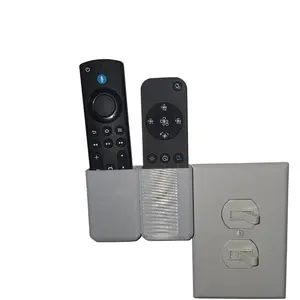 Remote wall mount with adhesive backing.