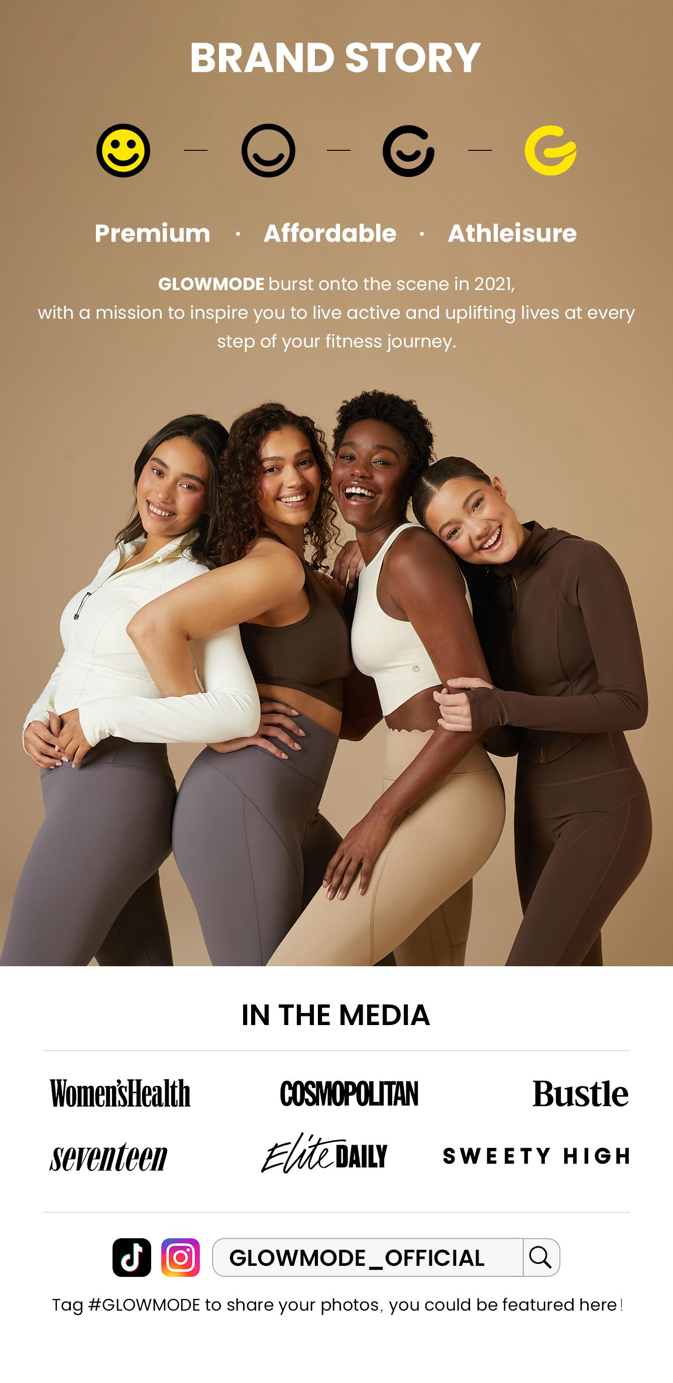 GLOWMODE 24" FeatherFit Crossover Yoga Leggings Buttery Soft High Stretch TikTokShopBlackFriday