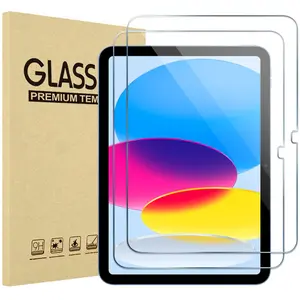 2 Pack Screen Protector for iPad A16 2025 11th/10th 2022 Generation 11-inch/10.9 Tempered Glass Film Guard Clear 9H Hardness Super HD Transparency