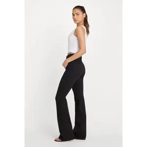 NEVER FADES GOOD CLASSIC SLIM BOOTCUT JEANS | BLACK