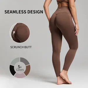 SHAFITS Women's High-Waisted Soft Seamless Workout Leggings | Tummy Control & Butt-Lifting | Breathable Supportive Active Pants for High-Intensity Gym & Athleisure