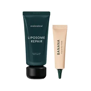 [shaishaishai] Cover & Care Duo / BANANA Conceal Eye Cream + LIPOSOME REPAIR Milky Cream