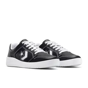 Converse Kids'/Adult Day One Court Classic Sneakers - Black/White M 6/W 7.5