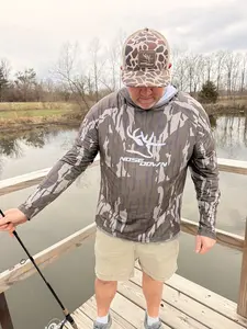 Old School Camo Dry Fit Hoodie