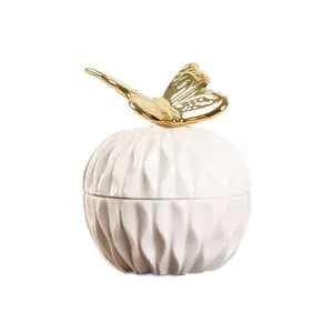 Butterfly Trinket Box with Lid