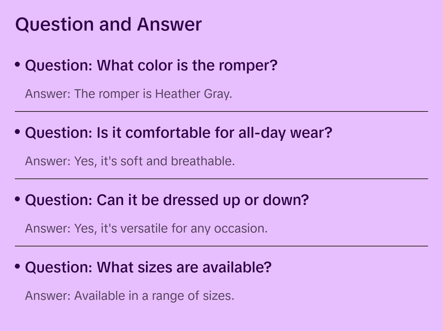 Noelle Heather Gray Romper Womenswear Overalls Womenswear Overalls