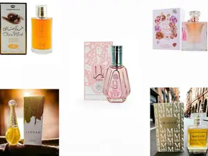 Quintuplet set of Choco Musk 50ml, Yara 50ml, Jannah 25ml, Madam 25ml and Bella 25 ml Collection