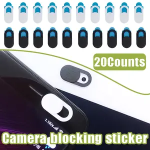 20 Counts Webcam Cover Slide, Easy Application Without Stains