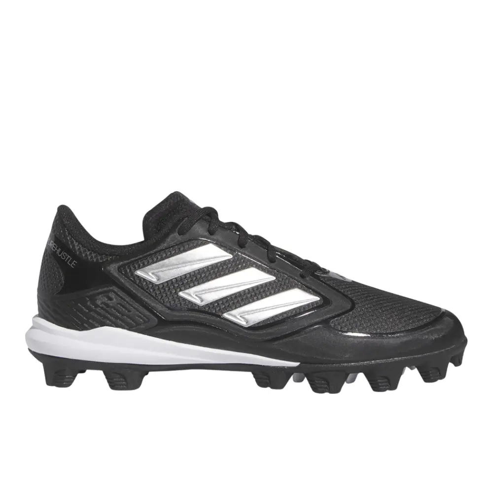 adidas Womens Purehustle 3 Molded Softball Sneakers Shoes - Black