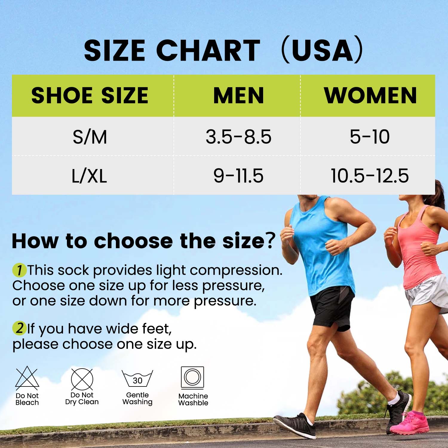 ISUNIE 6 Pairs Ankle Compression Socks for Men & Women, Moisture Wicking Cushioned Athletic Socks, Soft & Breathable Support Socks for Running, Walking, Sports & Daily Wear