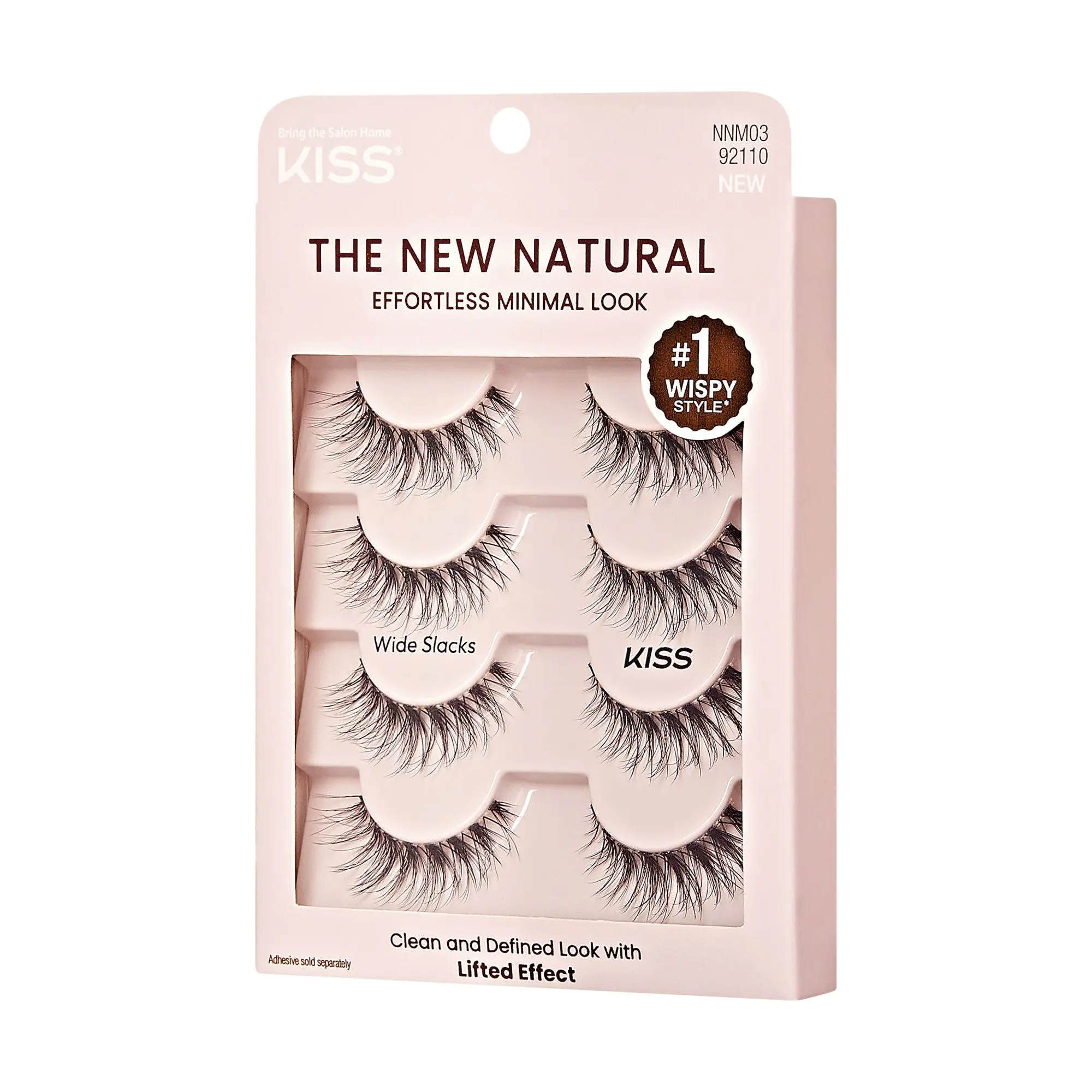 Kiss The New Natural - Lash Multipack - Wide Slacks