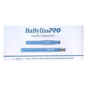 BaBylissPRO Nano Titanium 3/4" & 1" Flat Iron Set #BNTPP93