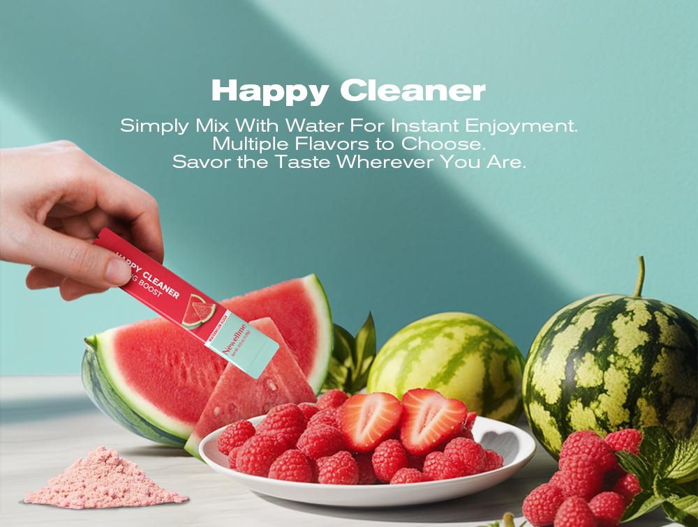 NEWELLME watermelon Berry Powder helps to cleanse and detoxify - boost immunity - antioxidant and adaptogen dietary supplement