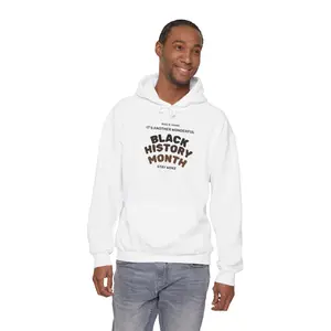 Black History Month typography Hoodie | Stay Woke graphic sweatshirt