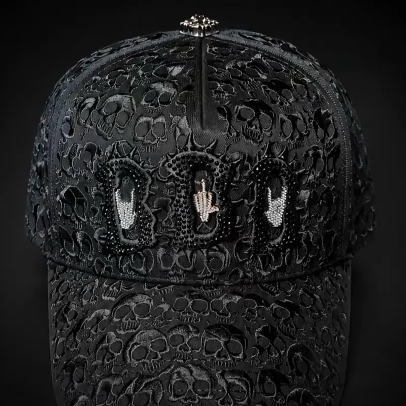 BARBAS HATS | BBB HAND SKULL HAT ONLY