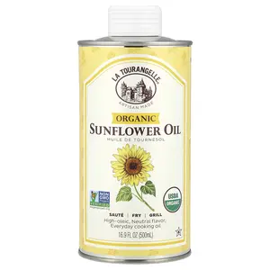 La Tourangelle Organic Sunflower Oil, 16.9 fl oz (500 ml)