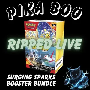 Surging Sparks Booster Bundle - Ripped Live