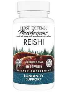 Host Defense Mushrooms Reishi 60 Caps