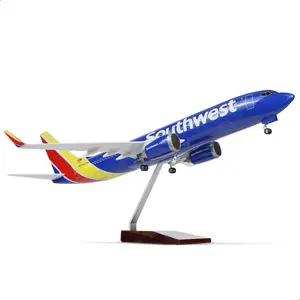 Boeing 737-800 Southwest Airlines 1/85 Scale Diecast Model Plane 47CM Display