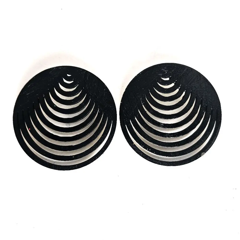 Do You See Me Now In black Earrings